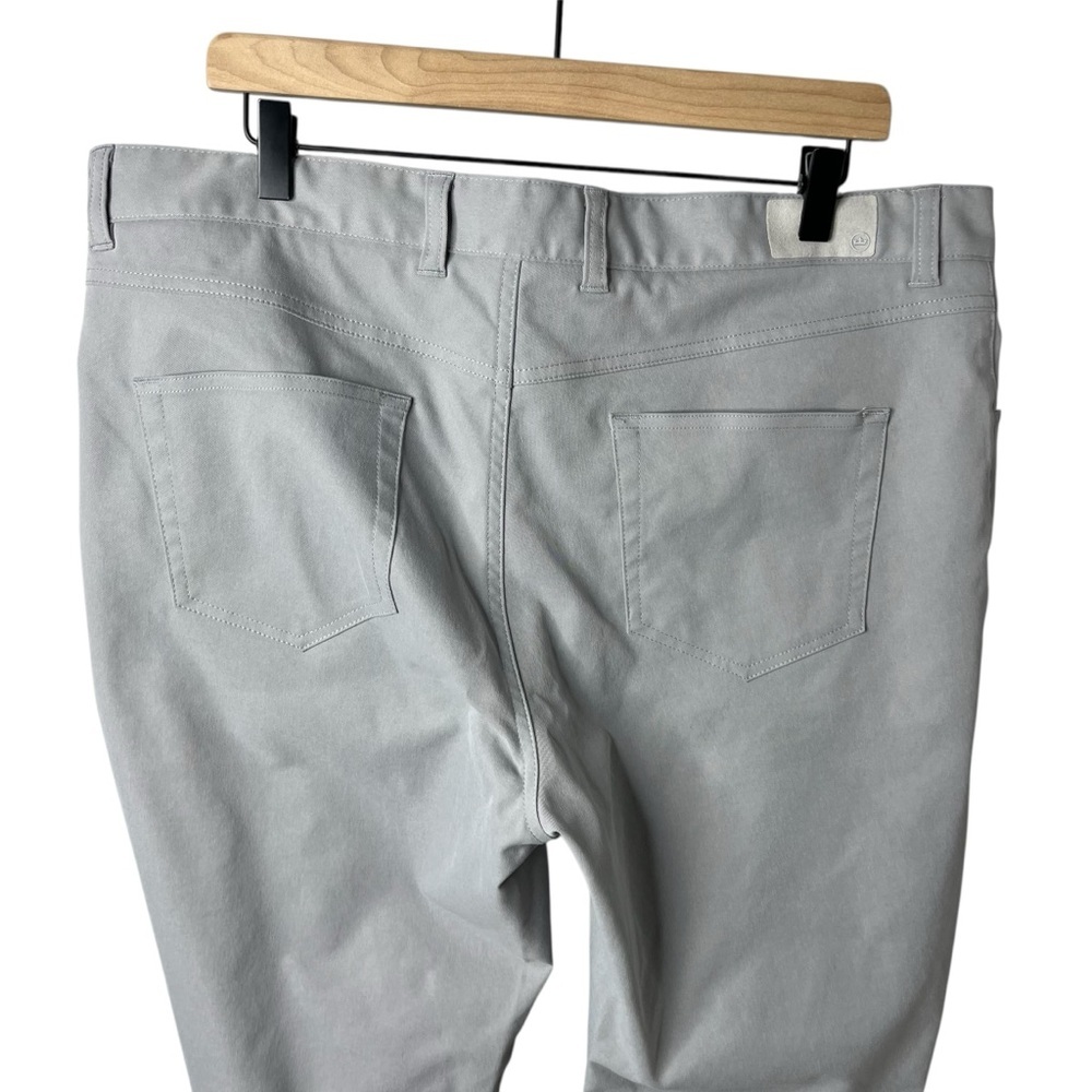 Peter Millar EB66 Performance Five Pocket Pant Gale Grey Size 38 - Picture 8 of 11